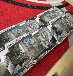 4x Costco Pokemon Unova Heavy Hitters Premium Collection Box Black & White - Image 2