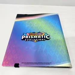 Official Pokemon TCG: SV—Prismatic Evolutions 9-Pocket Binder - Image 4