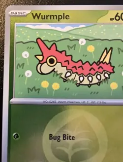 Wurmple 011/217 Reverse Holo Common Ascended Heroes Pokemon TCG - Image 2