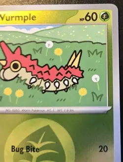 Wurmple 011/217 Reverse Holo Common Ascended Heroes Pokemon TCG - Image 3