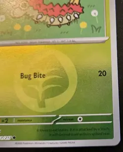 Wurmple 011/217 Reverse Holo Common Ascended Heroes Pokemon TCG - Image 5