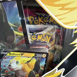 Pokemon TCG Boltund V Box Collection Factory Sealed New Sword & Shield Promo - Image 3