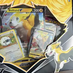 Pokemon TCG Boltund V Box Collection Factory Sealed New Sword & Shield Promo - Image 4