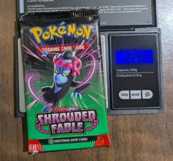 Shrouded Fable Booster Pack - Very Heavy 22.88g - Pokemon Scarlet & Violet - Image 1