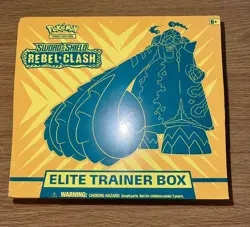 Pokemon Rebel Clash Elite Trainer Box ETB Brand New & Sealed - Image 1