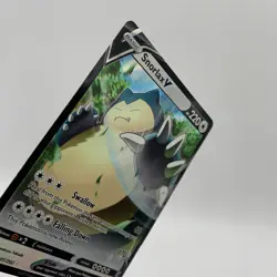 Pokemon TCG Snorlax v 141/202 Sword & Shield Ultra Rare Near Mint Condition - Image 2