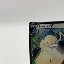 Pokemon TCG Snorlax v 141/202 Sword & Shield Ultra Rare Near Mint Condition - Image 5