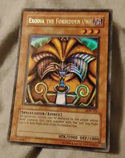 Exodia the Forbidden One LOB-124 The Legend of Blue Eyes White Dragon Unlimited - Image 2