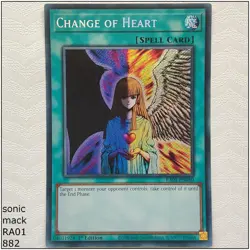 Change of Heart - RA01-EN050 - 1st Edition Yugioh - Image 1