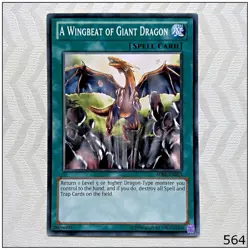 A Wingbeat of Giant Dragon - SDBE-EN023 - Common Unlimited Yugioh - Image 1