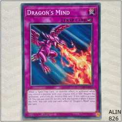 Dragon's Mind- ALIN-EN079 - Common 1st Edition Yugioh - Image 1