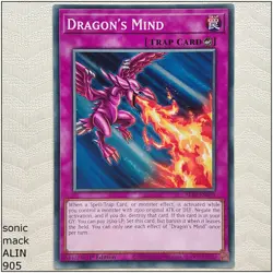 Dragon's Mind - ALIN-EN079 - Common 1st Edition Yugioh - Image 1