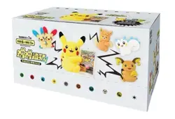 WHOLE SET 6 Pokemon TCG Chinese Nuzzle Cheeks Plush Toy Card Blind Box Sealed - Image 1
