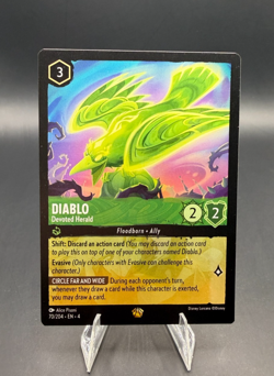 Disney Lorcana Diablo Devoted Herald Legendary Card – Sleeping Beauty – NM - Image 1