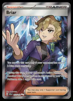 Pokemon Cards Briar 163/142 Stellar Crown Ultra Rare NM - Image 1