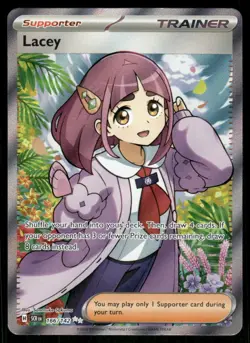 Pokemon Cards Lacey 166/142 Stellar Crown Ultra Rare NM *2 - Image 1