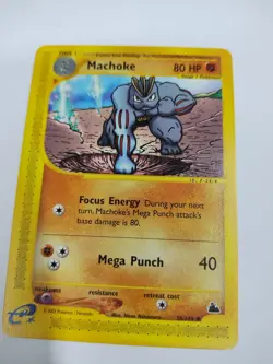 MINT Machoke 38/144 - Skyridge - Fighter - Pokemon Card - E Reader - Image 1