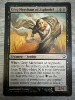 Gray Merchant of Asphodel NM Theros MTG FREE SHIPPING - Image 1