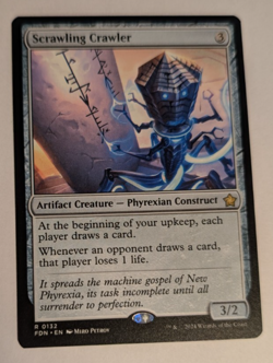 Scrawling Crawler - Magic the Gathering - Foundations R0132 - Pack Fresh!! - Image 1