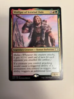 MTG Wulfgar of Icewind Dale Commander: Forgotten Realms Regular #56 NM - Image 1