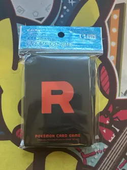 Pokemon Center Card Sleeves - Team Rocket - Japanese Import 64 Count - Image 1