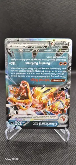 Charizard Ex Holo Double Rare 125/197 Pokemon Obsidian Flames - Image 2