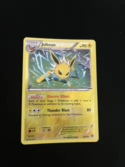 Jolteon 26/98 MINT/EXC Pokemon Cards XY - Ancient Origins Reverse Holo - Image 1