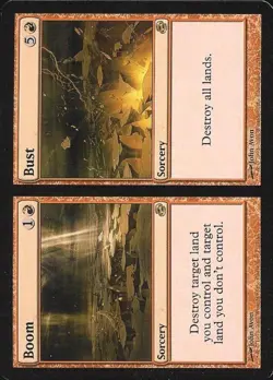 Boom / Bust - Light Play MTG Planar Chaos - Image 1
