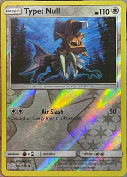 Type: Null Reverse Holo - 183/236 - Cosmic Eclipse Pokemon 2019 - Image 1