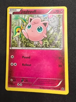 Jigglypuff 65/124 Common Fates Collide Pokemon 2016 - Image 1