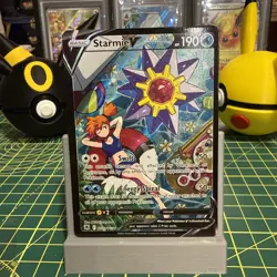 Pokemon TCG Starmie V Sword & Shield Astral Radiance TG13/TG30 Holo Ultra Rare * - Image 1