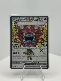 Pokemon TCG Hearthflame Mask Ogerpon ex Twilight Masquerade Ultra Rare 192/167 - Image 1