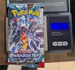 Paradox Rift Booster Pack - Heavy 22.67g - Sealed - Pokemon TCG Scarlet & Violet - Image 1