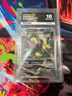 Pokemon TCG Haxorus Black Bolt 147/086 English Ace 10 - Image 1