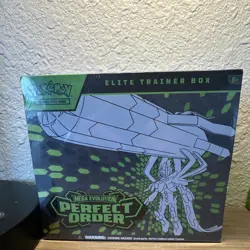 Pokemon TCG Mega Evolution Perfect Order Elite Trainer Box Tyrunt English 2026 - Image 1