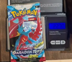 Paradox Rift Booster Pack - Heavy 22.70g - Sealed - Pokemon TCG Scarlet & Violet - Image 1