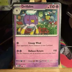 Drifblim 006 SWIRL Mega Evolution Black Star Promo Cosmos Holo Pokemon TCG MINT - Image 1