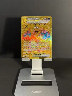 Pokemon TCG Charizard ex Obsidian Flames 228/197 Gold Hyper Rare LP - Image 1