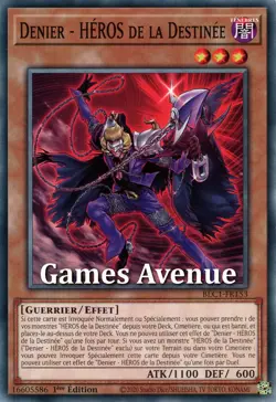 Yu-Gi-Oh ! Denier, HEROS de la Destinee BLC1-FR153 VF/COMMUNE - Image 1