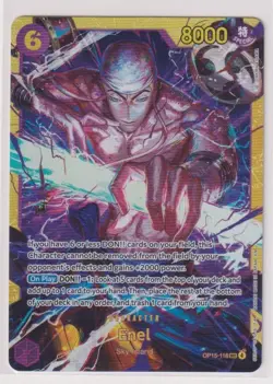 ENEL OP15-118 SEC ONE PIECE ADVANTURE ON KAMIS ISLAND FOIL NM - Image 1