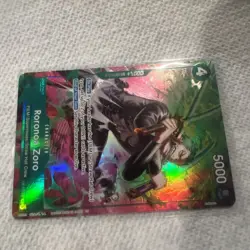 One Piece OP15 Roronoa Zoro OP13-037 TR Foil - Adventure On Kami's Island Eng - Image 5