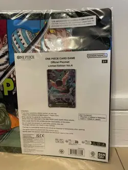 One Piece Official Playmat Limited Edition Vol.4 Sealed + Zoro Promo English - Image 2