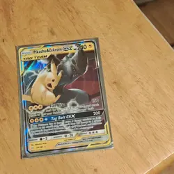 Pokemon TCG Pikachu & Zekrom GX 240HP Holo Basic Card 33/181 Team Up - Image 4