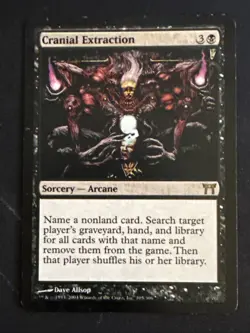 1x Cranial Extraction (105) Champions of Kamigawa MP MTG Magic the Gathering x1 - Image 1