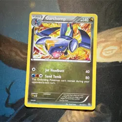 Dragons Exalted Garchomp 91/124 Holo Card Dragon Type 2012 - Image 1