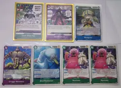 7 Cards lot of The Azure Sea's Seven! - Image 1