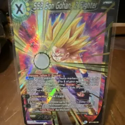 Dragon Ball Super SS2 Son Gohan, Z Fighter BT17-083 Holo Unison Card TCG - Image 1
