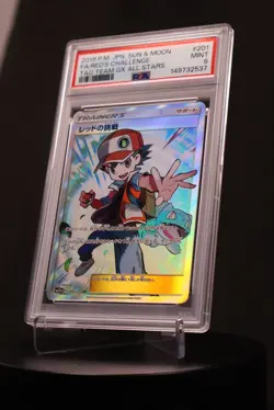 PSA9 Red's Challenge SR 201 173 Japanese Pokemon Card Rare Limited Edition 2019 - Image 3