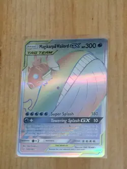 Pokemon - Team Up #183/181 Magikarp & Wailord GX (Secret) - Image 1