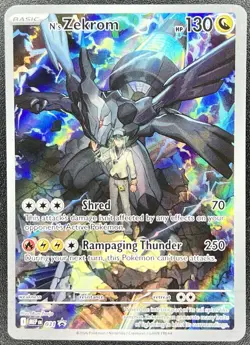 N’s Zekrom 031 Black Star Promo Ascended Heroes ETB Promo Pokemon NM - Image 1